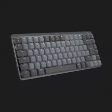 Клавіатура бездротова Logitech MX Mechanical Mini Minimalist (Graphite) (UA)