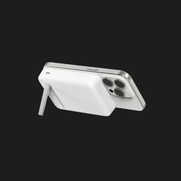 Зарядний пристрій Power Bank Belkin 10000mAh 15W, MagSafe Qi2 (White)