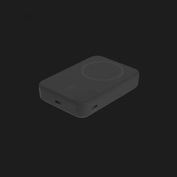 Зарядний пристрій Power Bank Belkin 10000mAh 15W, MagSafe Qi2 (Black)