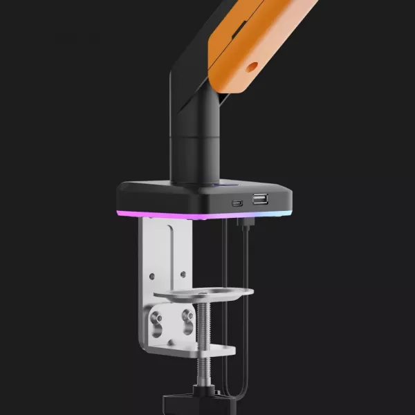 Настільне кріплення для монітора Anda Seat Stealth PRO II RGB 17”-42” (Orange) (UA)