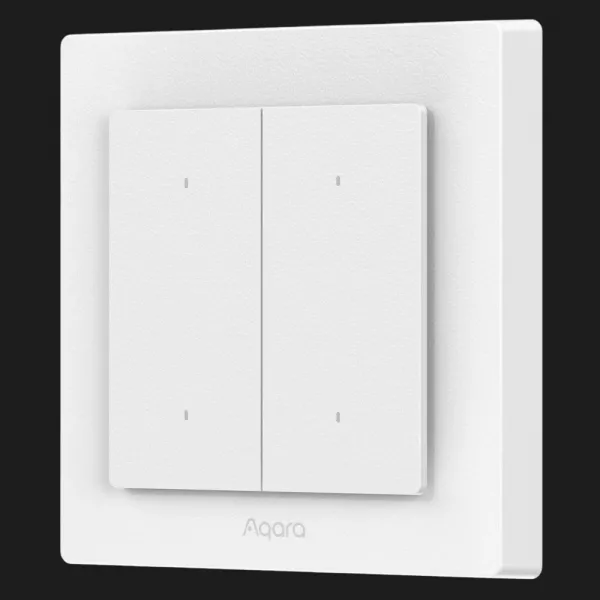 Вимикач Aqara WS-K08D (два канали, чотири клавіші) (White)