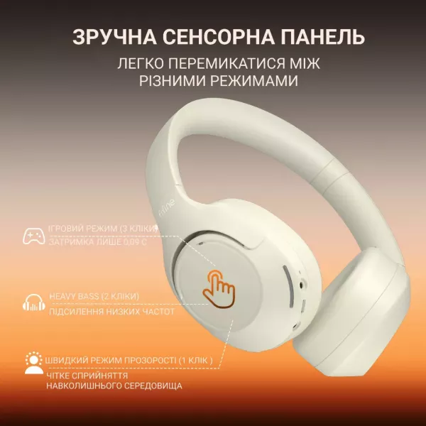 Ігрова гарнітура Fifine X3W (White)