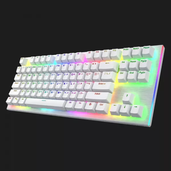 Клавіатура механічна Hator Gravity X TKL Orange (White) (HTK551UA) (UA)