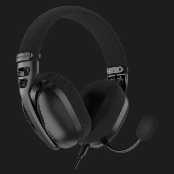 Ігрова гарнітура Hator Hyperpunk 3 Hi-Res (Black) (ESH10) (UA)