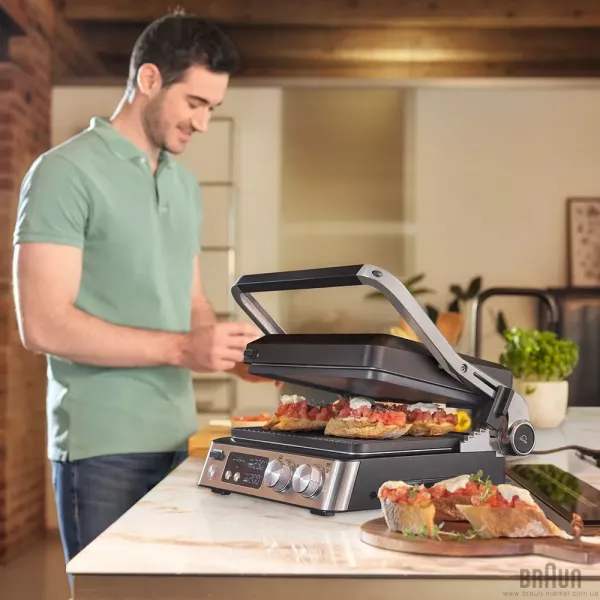 Гриль-вафельниця Braun MultiGrill 7 CG 7044