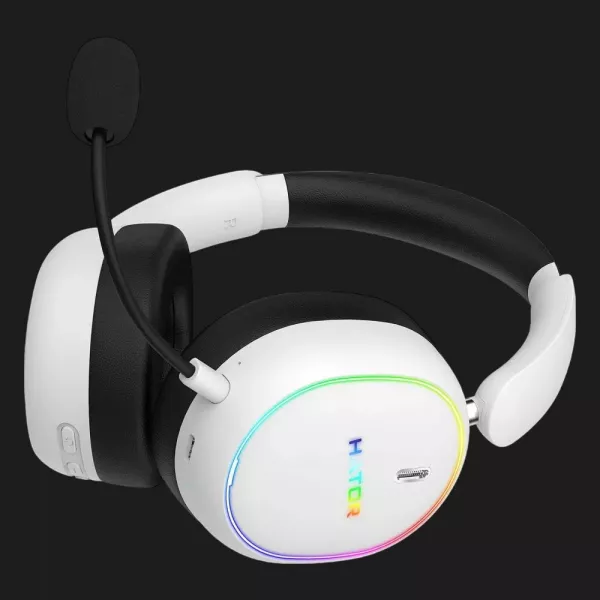 Ігрова гарнітура Hator Phoenix 2 Hi-Res wireless (White) (ESH41)