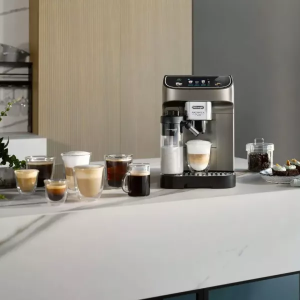 Кавомашина Delonghi Magnifica Plus ECAM 320.70.TB (Titanium Black)