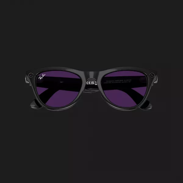 Смарт-окуляри Ray-Ban Meta Skyler Shiny Black/Amethyst Transitions (RW4010 601/CH 52-20) (M)