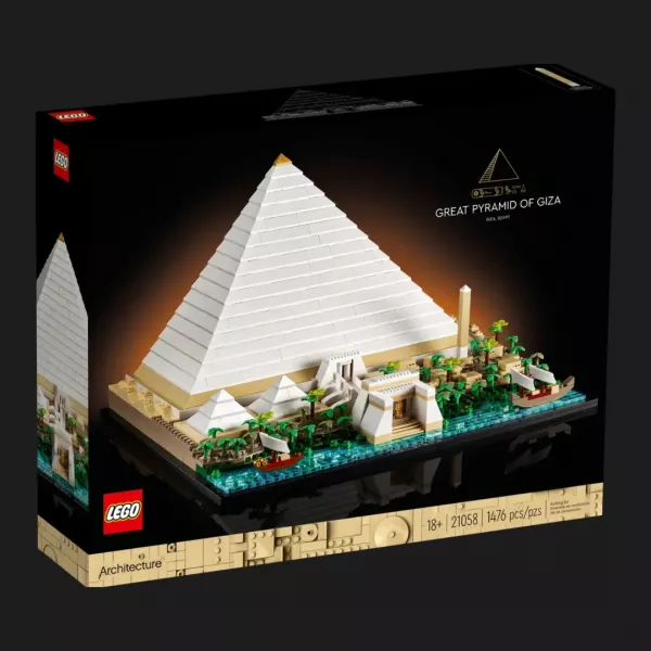 Конструктор LEGO Architecture Піраміда Хеопса (21058)