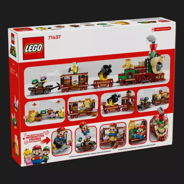 Конструктор LEGO Super Mario Швидкий потяг Боузера (71437)