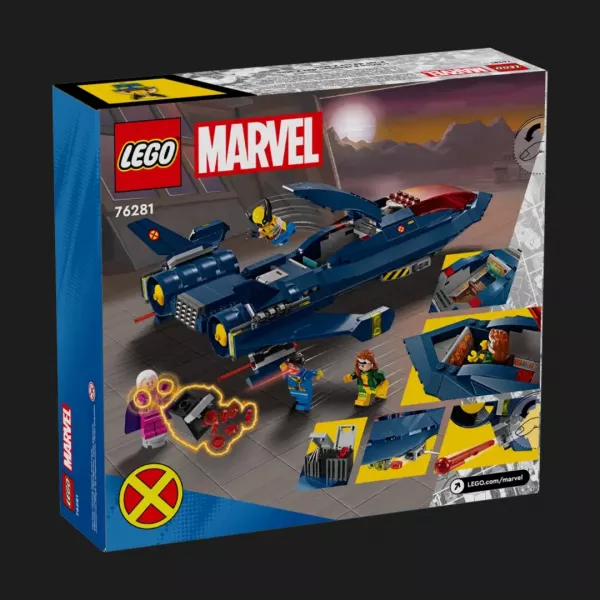 Конструктор LEGO Marvel X-Jet Людей Ікс (76281)