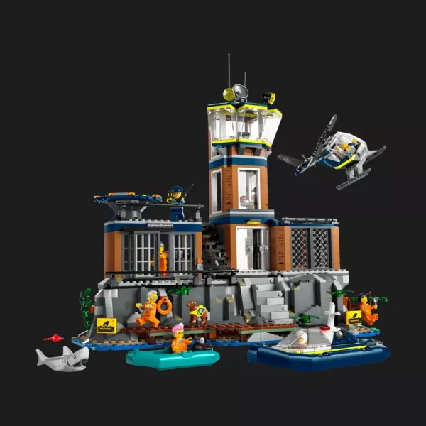 Конструктор LEGO City Поліцейський острів-в'язниця (60419)