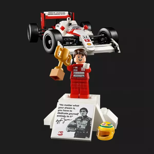 Конструктор LEGO Icons McLaren MP4/4 і Айртон Сенна (10330)