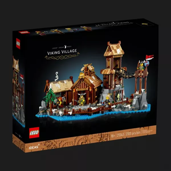 Конструктор LEGO Ideas Селище вікінгів (21343)