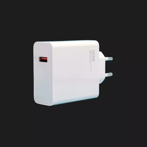 Блок живлення Xiaomi 120W Hypercharge combo (Type-a) EU + кабель USB-C (White)