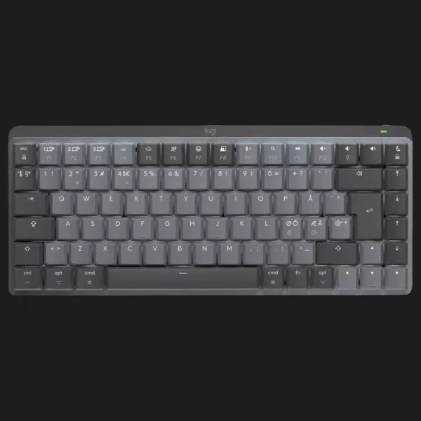 Клавіатура Logitech MX Mechanical Wireless Keyboard mini for Mac (Space Gray) (EU)