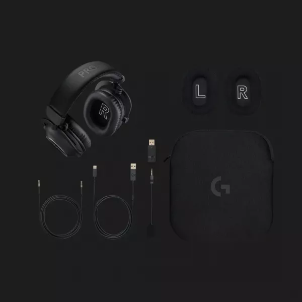 Ігрові навушники Logitech G Pro X2 Wireless LightSpeed (Black) (EU)
