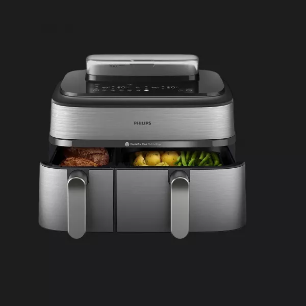 Мультипіч Philips Dual Basket Airfryer 5000 Series NA555/00