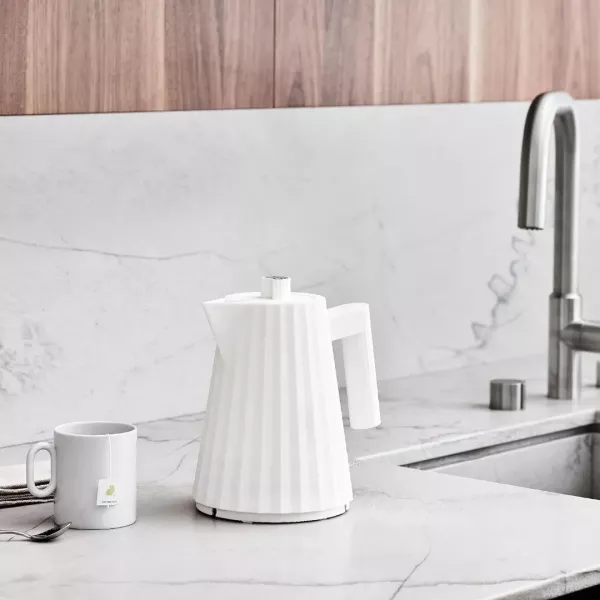 Електрочайник Alessi Plissé 1 л (White)