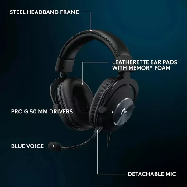 Ігрові навушники Logitech G PRO X SE (Black) (EU)