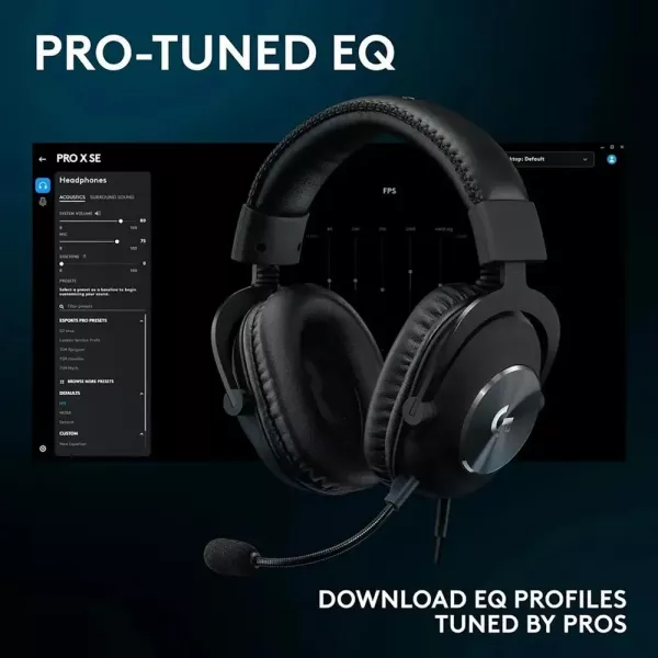 Ігрові навушники Logitech G PRO X SE (Black) (EU)