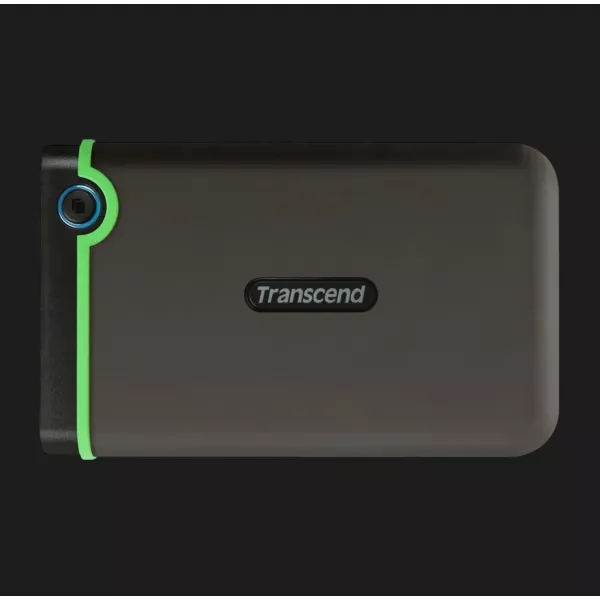 Портативний жорсткий диск Transcend 1TB USB 3.1 StoreJet 25M3 (Iron Gray)