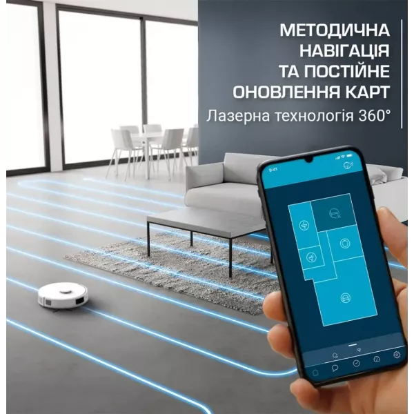 Робот-пилосос Rowenta X-Plorer Serie 140+ Total Care (White)