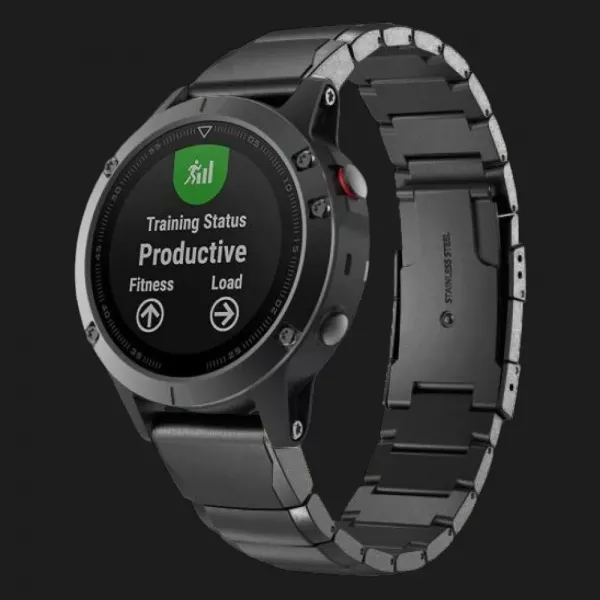 Ремінець Metal Strap для Garmin 26 mm (Black)