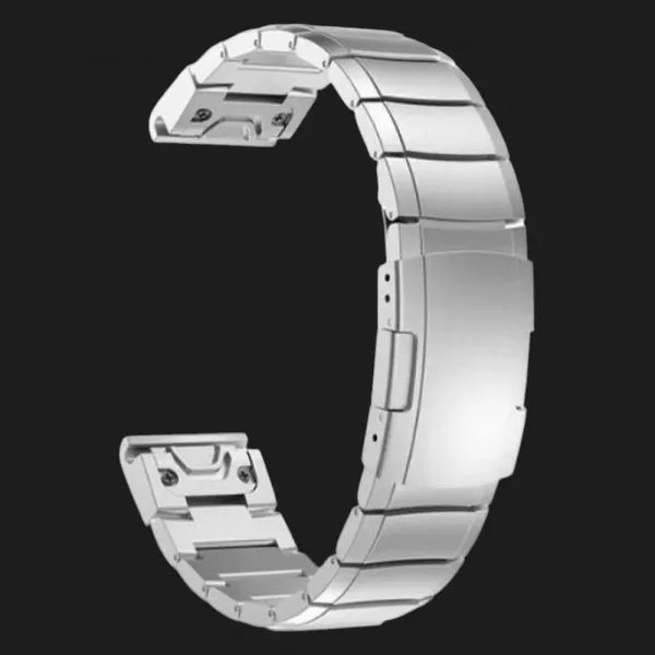 Ремінець Metal Strap для Garmin 22 mm (Silver)