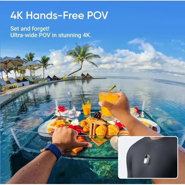 Екшн-камера Insta360 GO 3S 4K Standard Bundle 64GB (Midnight Black)