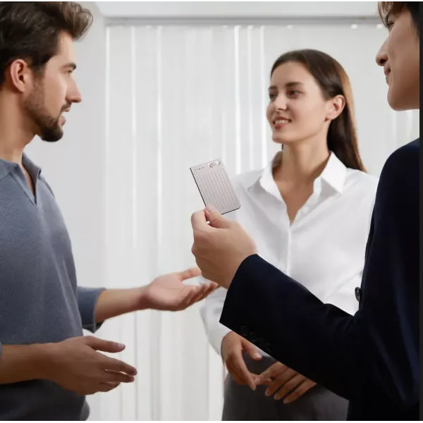 Цифровий диктофон PLAUD Note ChatGPT AI (Silver) (NB-100-SI)