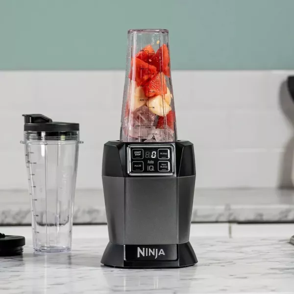 Блендер стаціонарний Ninja Personal with Auto-IQ (Black/Gray)