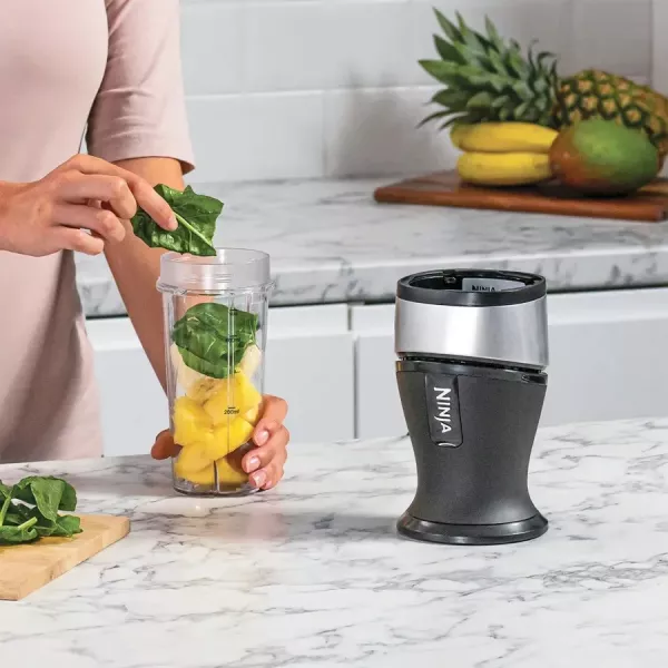 Блендер стаціонарний Ninja Personal Slim Blender & Smoothie Maker (Black/Silver)