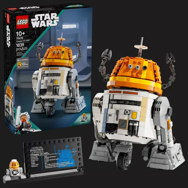 Конструктор LEGO Star Wars Чоппер (C1-10P). Дроїд-астромеханік (75416)