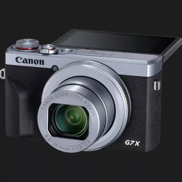 Компактний цифровий фотоапарат Canon PowerShot G7 X Mark III (Silver) (3638C013)