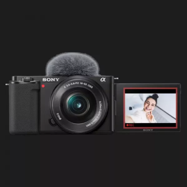 Цифровий фотоапарат Sony ZV-E10 Kit 16-50mm (Black) (ILCZVE10LB.CEC) (Standard)