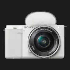 Цифровий фотоапарат Sony ZV-E10 Kit 16-50mm (White) (ILCZVE10LW.CEC) (Standard)