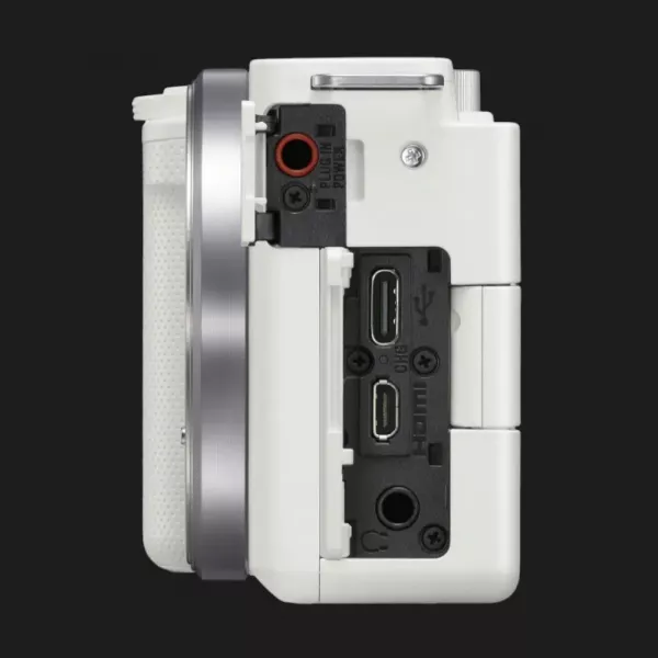 Цифровий фотоапарат Sony ZV-E10 Kit 16-50mm (White) (ILCZVE10LW.CEC) (Standard)