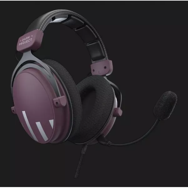 Ігрова гарнітура Dark Project HS4 Wired (Purple/Black) (UA)