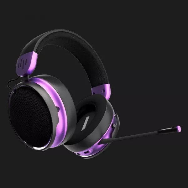 Ігрова гарнітура Dark Project SONO Wireless (Black/Violet) (UA)
