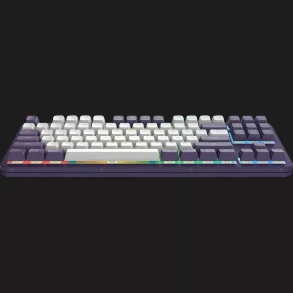 Клавіатура ігрова Dark Project ALU87 Violet ENG/UA (Violet/White) (UA)