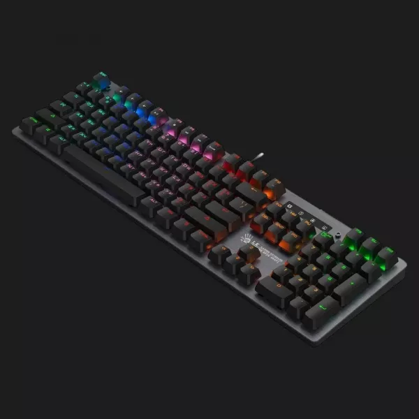 Клавіатура ігрова Bloody B760 (Gray) Green Sw (UA)