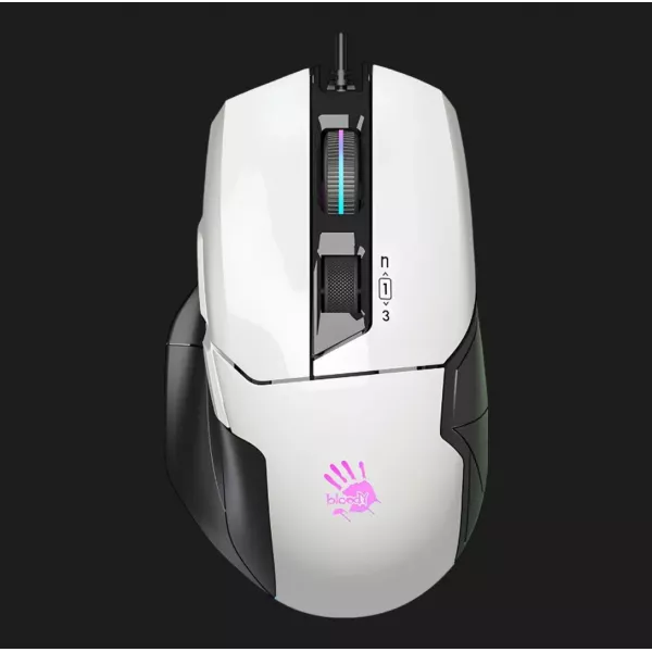 Ігрова миша Bloody W70 Max (Panda White) (UA)