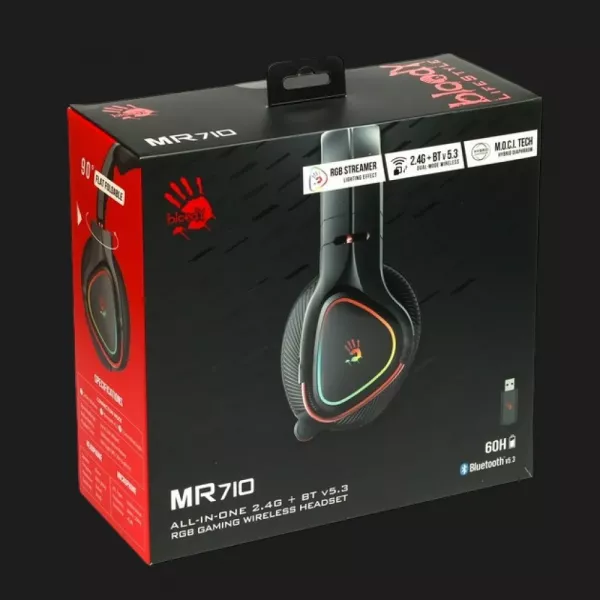 Ігрова гарнітура Bloody MR710 (Black) (UA)