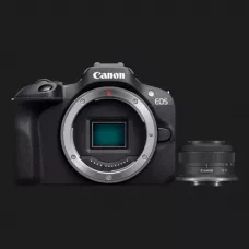 Цифровий фотоапарат Canon EOS R100 kit 18-45mm IS STM (6052C013) (Standard)