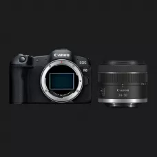 Цифровий фотоапарат Canon EOS R8 kit RF 24-50mm IS STM (Black) (5803C016) (Standard)