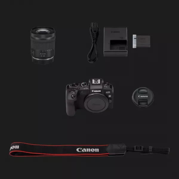 Цифровий фотоапарат Canon EOS RP kit RF 24-105mm IS STM (Black) (3380C132) (Standard)