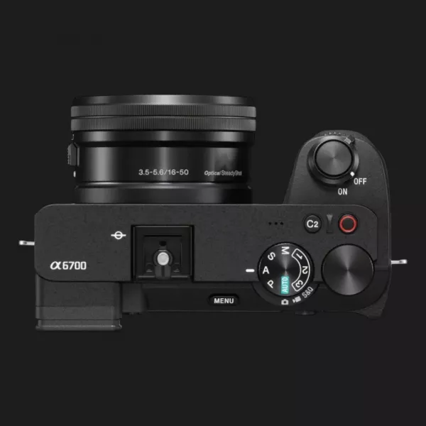 Цифровий фотоапарат Sony Alpha A6700 kit 16-50mm (Black) (ILCE6700LB.CEC) (Standard)