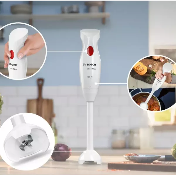 Блендер занурювальний Bosch MSM14200 (White)