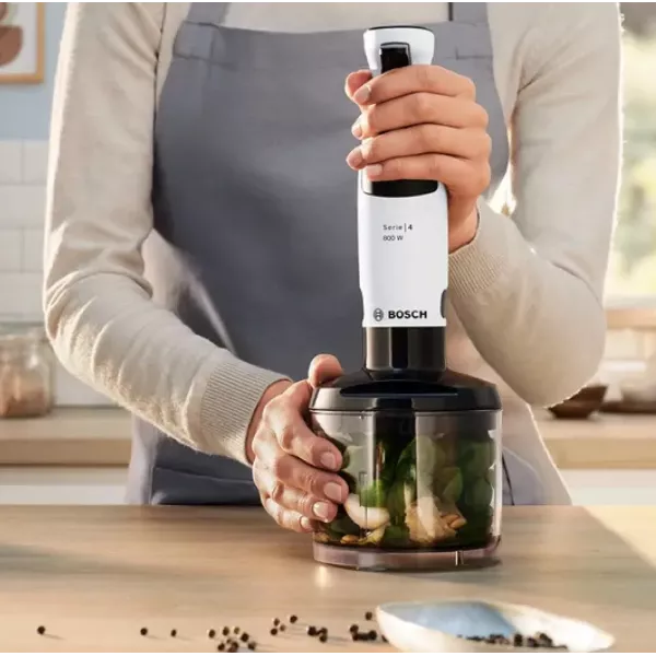 Блендер занурювальний Bosch MSM4W421 (White/Black)
